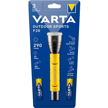 Obrázok Varta LED Outdoor Sports Flashlight 2AA, 18628101421