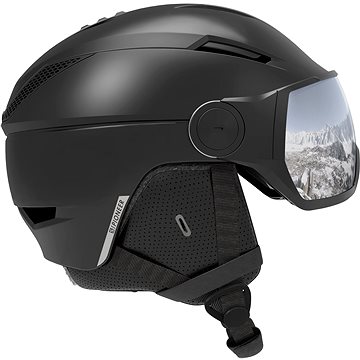 Obrázok Salomon Pioneer Visor Lyžiarska Prilba Black S