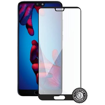 Obrázok Screenshield HUAWEI P20 Tempered Glass protection (full COVER black) HUA-TG25DBP20-D