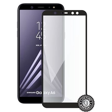 Obrázok Screenshield SAMSUNG A600 Galaxy A6 Tempered Glass protection (full COVER black) SAM-TG25DBA600-D