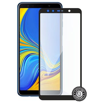 Obrázok Screenshield SAMSUNG Galaxy A7 (2018) (full COVER black) (SAM-TG25DBA750-D)