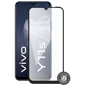 Obrázok Screenshield VIVO Y11S (full COVER black) Tempered Glass Protection VVO-TG25DBY11S-D