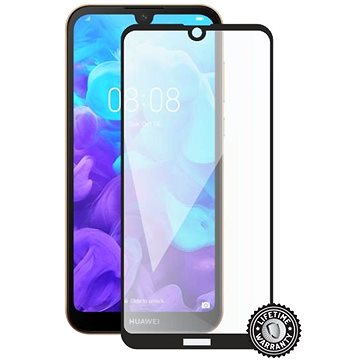 Obrázok Screenshield ochrana displeje Tempered Glass pro HUAWEI Y5 (2019), (full cover), černá HUA-TG25DBY519-D