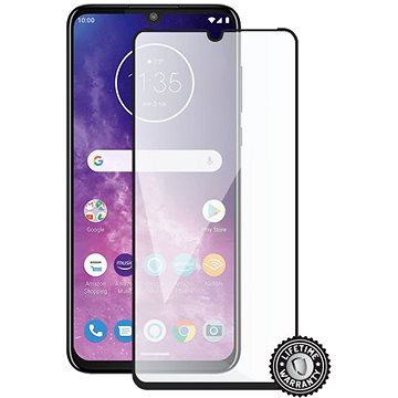 Obrázok Screenshield ochrana displeje Tempered Glass pro MOTOROLA One Zoom XT2010, (full cover), černá MOT-TG25DBXT2010-D