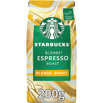 Obrázok Starbucks Blonde Espresso Roast, zrnková káva, 200 g (7613036932073)