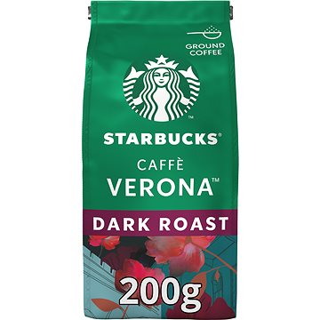 Obrázok Starbucks Caffe Verona, mletá káva, 200 g (7613036932097)