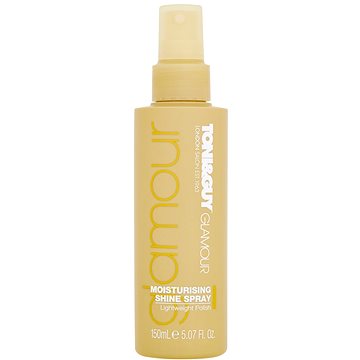 Obrázok TONI&GUY Glamour Moisturising Shine Spray Tužidlo na vlasy 150ml