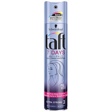 Obrázok SCHARZKOPF TAFT 7 Days Anti - Frizz Daily Finish Hairspray 250 ml (9000101207033)