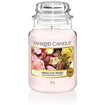 Obrázok YANKEE CANDLE Classic veľká 623 g Fresh Cut Roses (5038580000207)