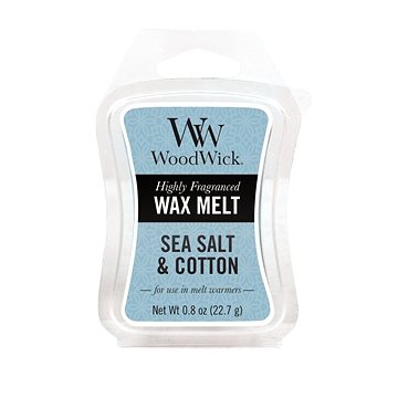 Obrázok Woodwick Sea Salt & Cotton vosk do aromalampy 22,7 g  