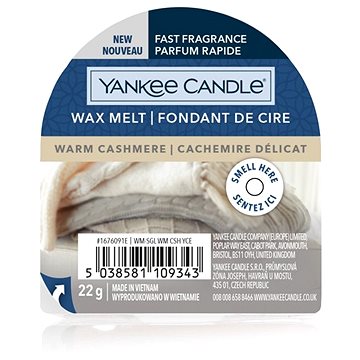 Obrázok YANKEE CANDLE  Warm Cashmere 22 g (5038581109343)