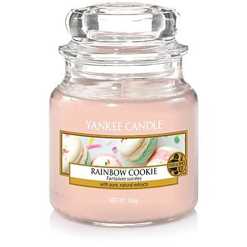 Obrázok Yankee Candle Rainbow Cookie vonná sviečka 104 g Classic malá 