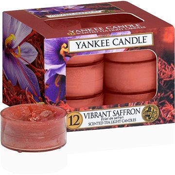 Obrázok Yankee Candle Vibrant Saffron čajová sviečka 12 ks  