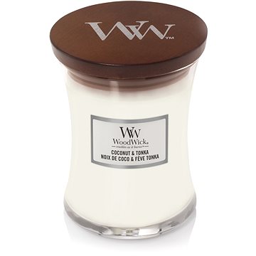 Obrázok WOODWICK Coconut and Tonka 275 g (5038581113401)