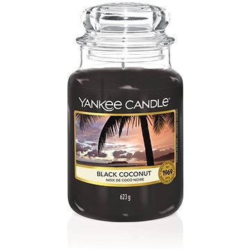 Obrázok Yankee Candle vonná svíčka Black Coconut Classic velký