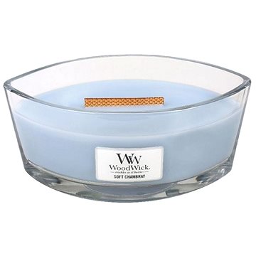 Obrázok Woodwick Soft Chambray vonná sviečka 453,6 g Hearthwick 