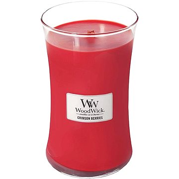 Obrázok WOODWICK SVIECKA OVALNA VAZA CRIMSON BERRIES 609,5G, 93080E