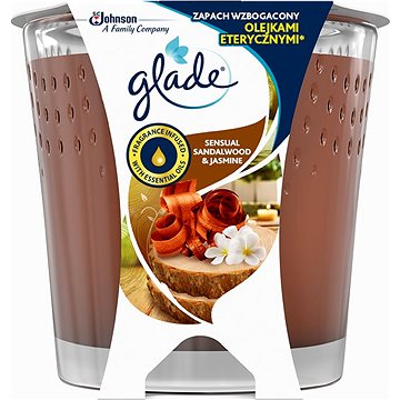 Obrázok GLADE Sensual Sandalwood & Jasmine 129 g (5000204105766)