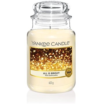 Obrázok YANKEE CANDLE 1513533E SVIECKA ALL IS BRIGHT/VELKA