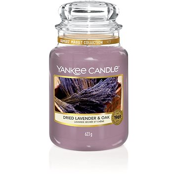 Obrázok Yankee Candle Dried Lavender & Oak vonná sviečka Classic veľká 623 g