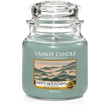 Obrázok Yankee Candle Misty Mountains vonná sviečka 411 g Classic stredná 