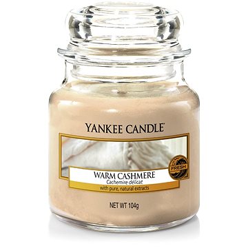 Obrázok Yankee Candle Warm Cashmere vonná sviečka 104 g Classic malá 