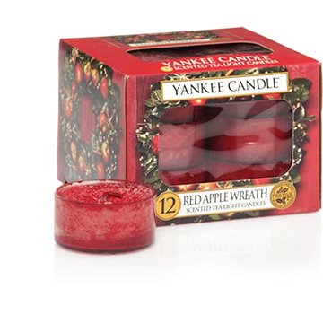 Obrázok Yankee Candle Red Apple Wreath čajová sviečka 12 x 9,8 g  