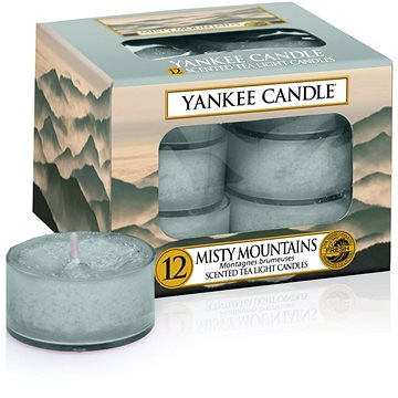 Obrázok Yankee Candle Misty Mountains čajová sviečka 12 x 9,8 g  