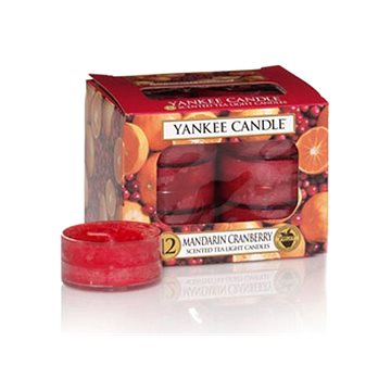 Obrázok Yankee Candle Mandarin Cranberry čajová sviečka 12 x 9,8 g  