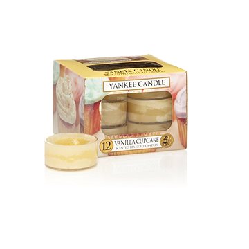 Obrázok Yankee Candle Vanilla Cupcake čajová sviečka 12 x 9,8 g  