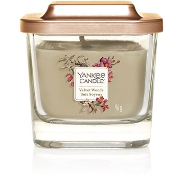 Obrázok Yankee Candle vonná svíčka Elevation Velvet Woods hranatá malá 1 knot