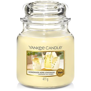 Obrázok Yankee Candle Homemade Herb Lemonade vonná sviečka Classic stredná 411 g