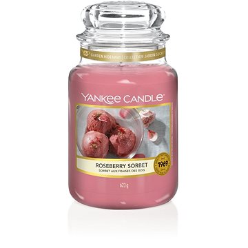 Obrázok Yankee Candle Roseberry Sorbet vonná sviečka Classic veľká 623 g