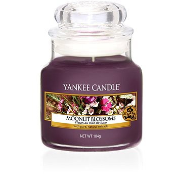 Obrázok Yankee Candle Moonlit Blossoms vonná sviečka 104 g Classic malá 