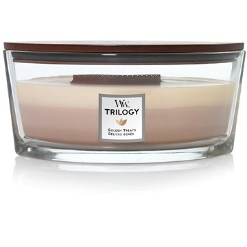 Obrázok Woodwick Trilogy vonná sviečka s dreveným knotom (hearthwick) 453,6 g