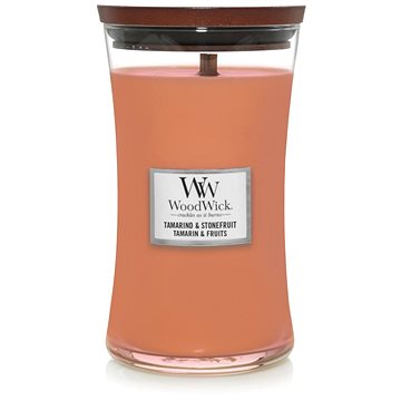 Obrázok Woodwick Tamarind & Stonefruit vonná sviečka s dreveným knotom 609,5 g