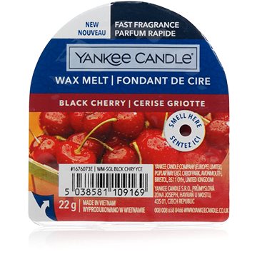 Obrázok YANKEE CANDLE Black Cherry 22 g (5038581109169)