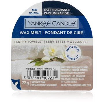 Obrázok YANKEE CANDLE Fluffy Towels 22 g (5038581109237)