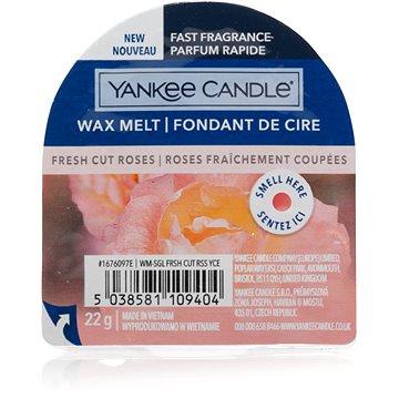 Obrázok YANKEE CANDLE Fresh Cut Roses 22 g (5038581109404)