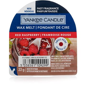 Obrázok YANKEE CANDLE Red Raspberry 22 g (5038581109299)