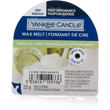 Obrázok YANKEE CANDLE Vanilla Lime 22 g (5038581109336)