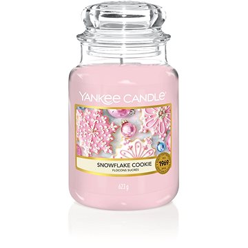 Obrázok YANKEE CANDLE 1275342 SVIECKA SNOWFLAKE COOKIE/VELKA