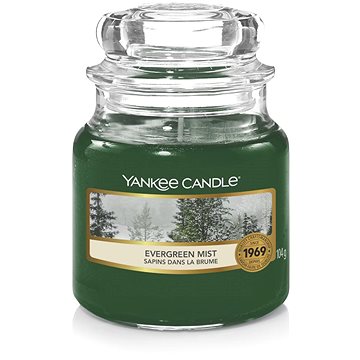 Obrázok Yankee Candle Evergreen Mist vonná sviečka Classic malá 104 g