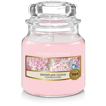 Obrázok Yankee Candle Snowflake Cookie vonná sviečka 104 g Classic malá 