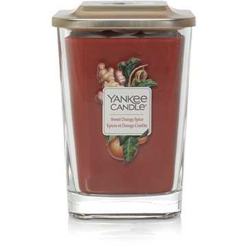 Obrázok Yankee Candle Elevation Sweet Orange Spice vonná sviečka 552 g veľká 