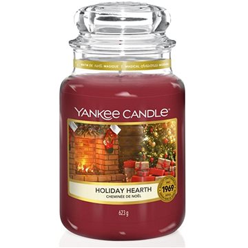 Obrázok Yankee Candle vonná sviečka Holiday Hearth Classic veľká