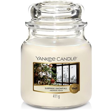 Obrázok Yankee Candle vonná sviečka Surprise Snowfall Classic stredná