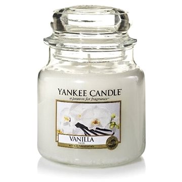 Obrázok Yankee Candle Vanilla vonná sviečka 411 g Classic stredná 