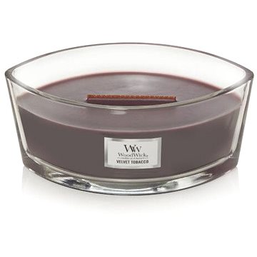 Obrázok WoodWick vonná sviečka Velvet Tobacco loď