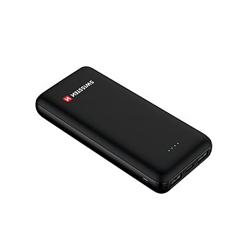 Obrázok Swissten Black Core Slim 20000mAh, USB-C (22013928) čierna